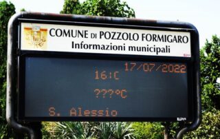 pozzolo tabellone elettronico