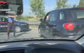 Incendio serravalle carabinieri