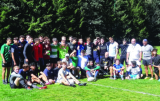 Ritiro U17 e 19 a Gressoney rugby novi