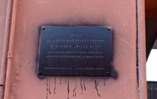 Vandalizzata la targa di Berthoud