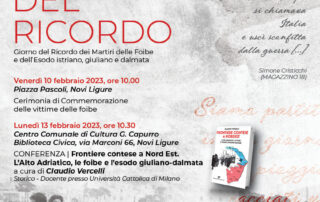 In ricordo delle vittime Giorno del Ricordo