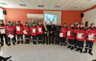 volontari della anc novi premiati covid