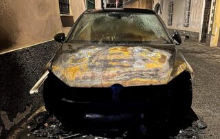 frugarolo incendio auto novese carabinieri arrestato