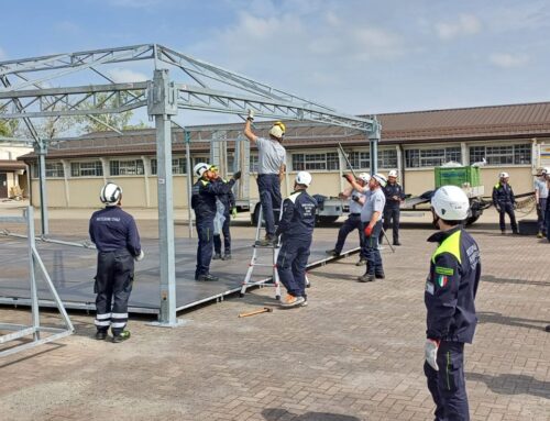 Continua il percorso di addestramento per i volontari della Protezione Civile di Novi
