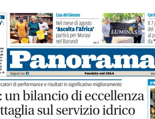 La prima pagina di Panorama di Novi: da domani il numero in digitale online