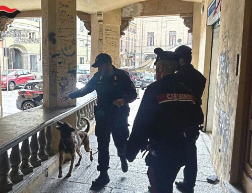 Controlli antidroga dei Carabinieri a Novi, Serravalle e all’Outlet con unità cinofila