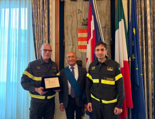 Consegnato al Vigile del Fuoco Mario Pastore il premio in memoria di Matteo Gastaldo