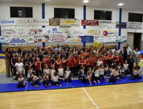 Ginnastica Serravallese: palazzetto gremito per la festa dei 50 anni della società