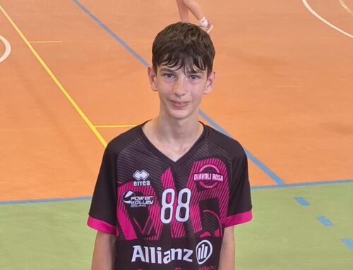 Il novese Riccardo Cartasegna conquista il quarto posto al Trofeo Città di Treviso con i Diavoli Rosa