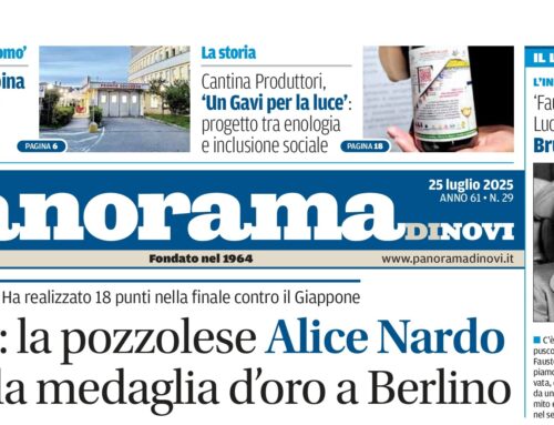 La prima pagina di Panorama di Novi: da domani il numero in digitale online