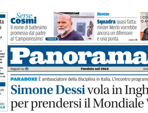 La prima pagina di Panorama di Novi: da domani il numero in digitale online