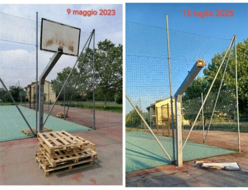 Vandalizzato di nuovo il canestro del parco Nicholas Green a Novi