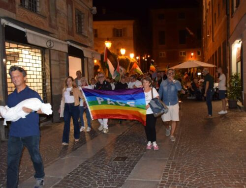 Oltre 150 persone a Novi nel corteo per Gaza; appello al Comune per riconoscere lo Stato di Palestina
