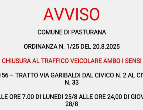 Viabilità: da lunedì a Pasturana chiusa la provinciale 156