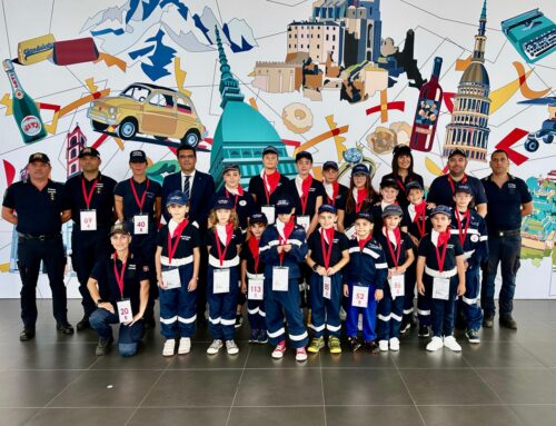 Visita dei Mini Vigili di Novi alla Centrale operativa della Polizia di Torino e al Grattacielo regionale