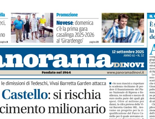 La prima pagina di Panorama di Novi: da domani il numero in digitale online