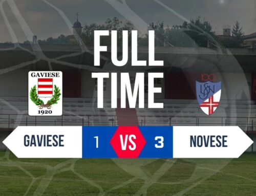 Gaviese-Novese finisce 1-3, alla squadra di Novi il primo round di Coppa Italia