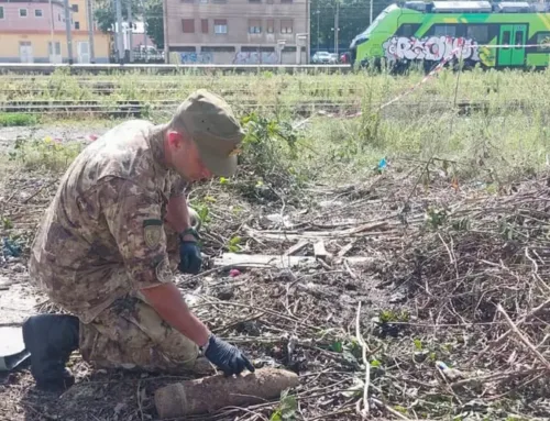 Arquata, granata della Seconda Guerra Mondiale vicino alla ferrovia: intervenuti gli artificieri