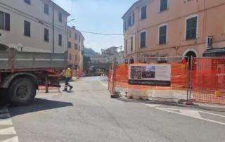 lavori sottopasso via verdi novi