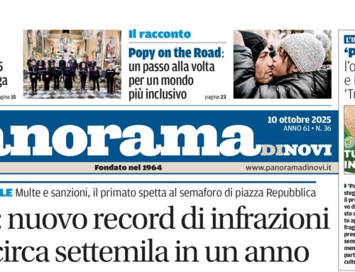 La prima pagina di Panorama di Novi: da domani il numero in digitale online
