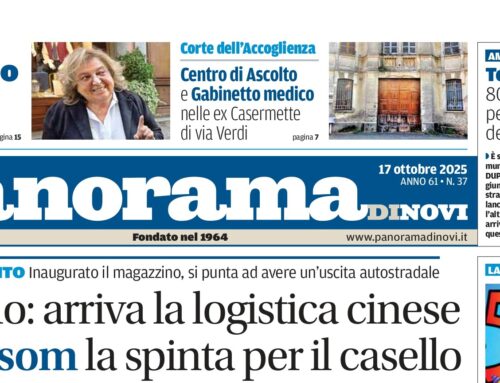 La prima pagina di Panorama di Novi: da domani il numero in digitale online