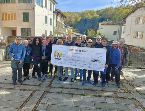 Si è concluso il Cammino dei Ribelli del progetto solidale Popy on the Road