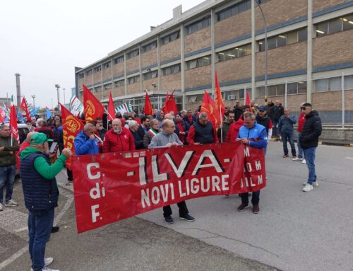 Ex Ilva, grande adesione allo sciopero dello stabilimento di Novi