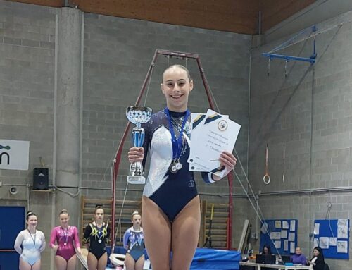 Gaia Camera della Ginnastica Serravallese è Campionessa regionale 2025