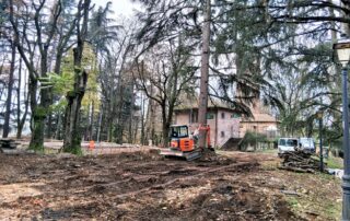 parco castello lavori