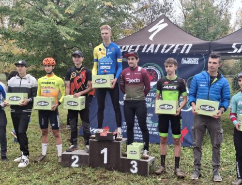 Pietro Pernigotti del Team Overall è primo al Trofeo Lombardia di Ciclocross