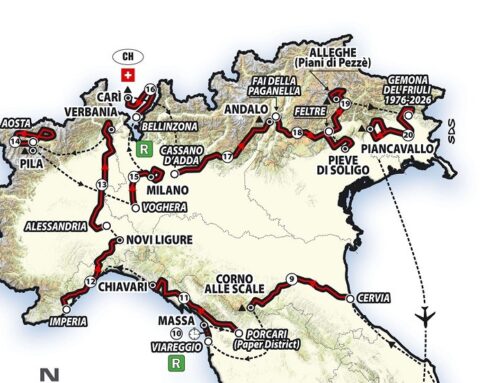 Giro d’Italia, ufficiale l’arrivo di tappa a Novi il 21 maggio