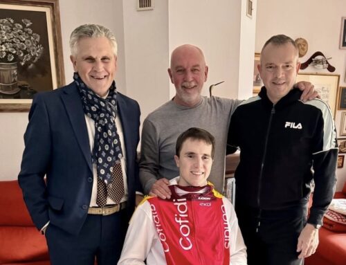 Daniel Gianello torna a casa dopo 15 mesi dall’incidente: la visita di Overall e COFIDIS
