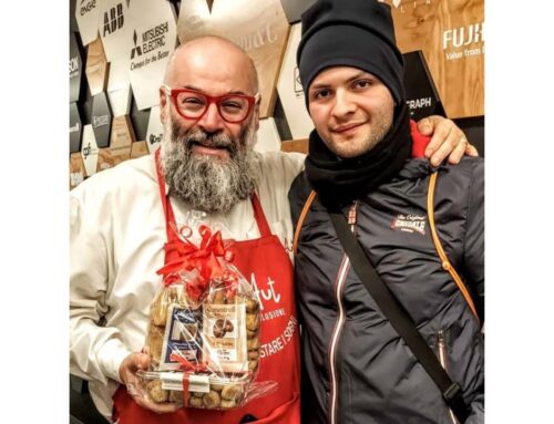 Incontro con Nico Acampora di PizzAut: un momento simbolico per Luminas e Il Tiretto col Cuore