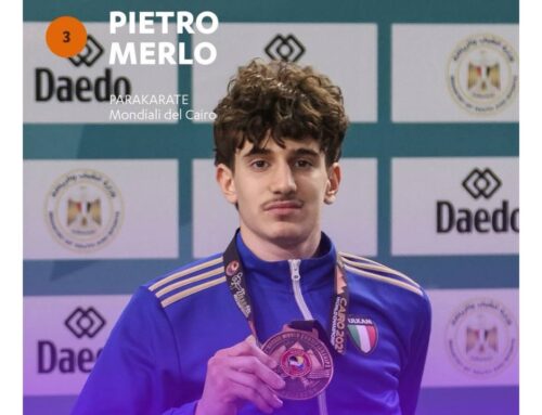 Pietro Merlo è Bronzo ai Mondiali di parakarate: l’arquatese sul podio al Cairo
