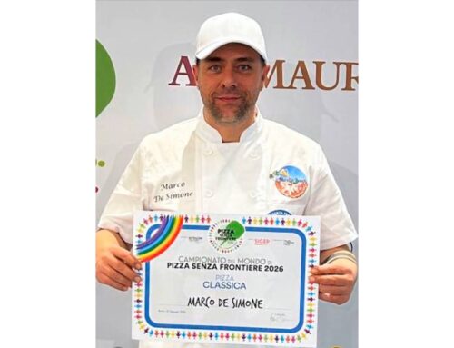 Marco De Simone tra i protagonisti del Campionato del Mondo della Pizza: 61° su oltre 700 partecipanti