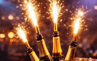 mulino club candele scintillanti