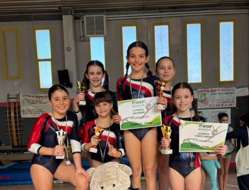 La Ginnastica Serravallese conquista tutto il podio con le Mini A nel Campionato regionale
