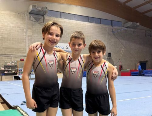 Tre giovanissimi ginnasti della Forza e Virtù hanno partecipato alla loro prima gara