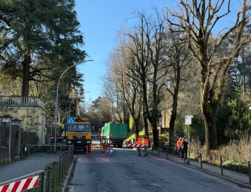 Oggi via Oneto a Novi chiusa per lavori al Parco Castello