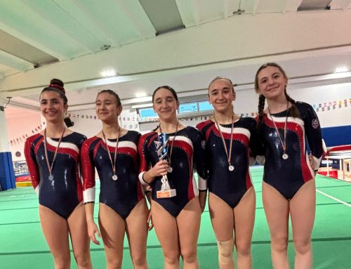 Ginnastica Serravallese, medaglia d’oro per la squadra a Biella nel settore Silver avanzato