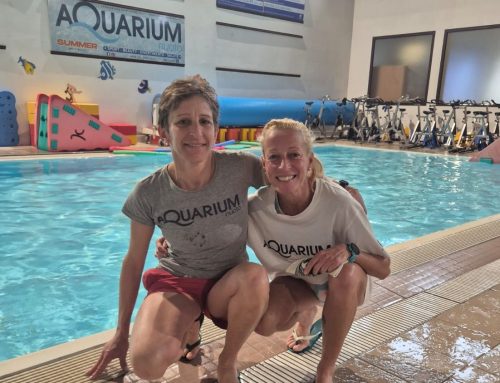 Virginia D’Anteo e Giulia Legena, anime e istruttrici di ‘Corriamo e nuotiamo insieme’