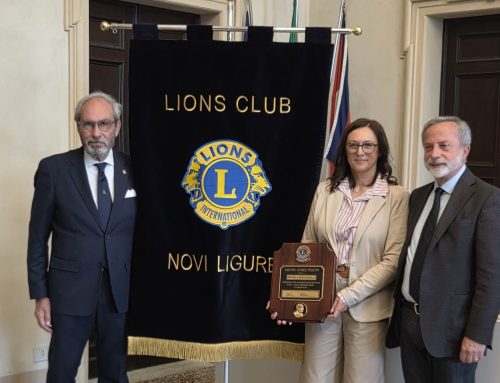 Consegnato a Michela Bernardelli il premio Melvin Jones Fellow da parte del Lions di Novi