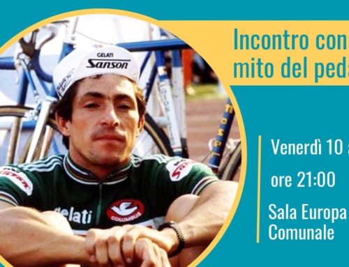 Francesco Moser a Pasturana: incontro con il mito del ciclismo venerdì 10