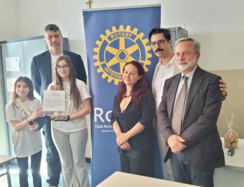Alla Scuola Media Boccardo un’aula polifunzionale grazie ai banchi donati dal Rotary