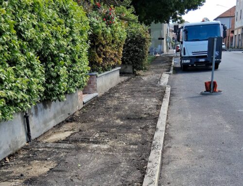 Iniziati i lavori di manutenzione straordinaria nei marciapiedi di Novi: tutti i dettagli