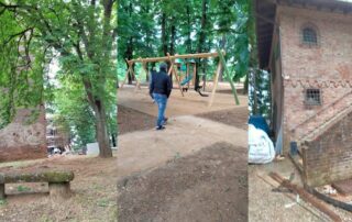 parco castello lavori