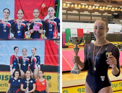 Gaia Camera della Ginnastica Serravallese è Campionessa Nazionale UISP 2026