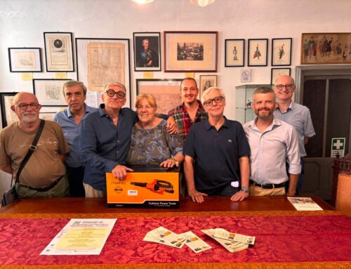 Un soffiatore per il volontariato di Fiorella Romagnollo donato dalla Società Storica del Novese