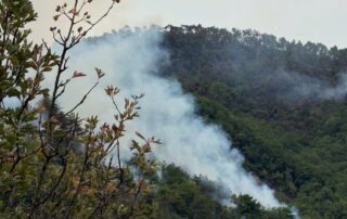 incendio Mornese 11 agosto