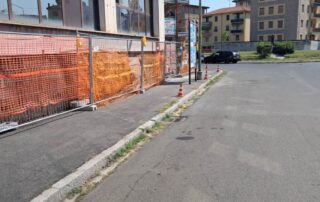 ripristino parziale viabilità sede Asl Novi